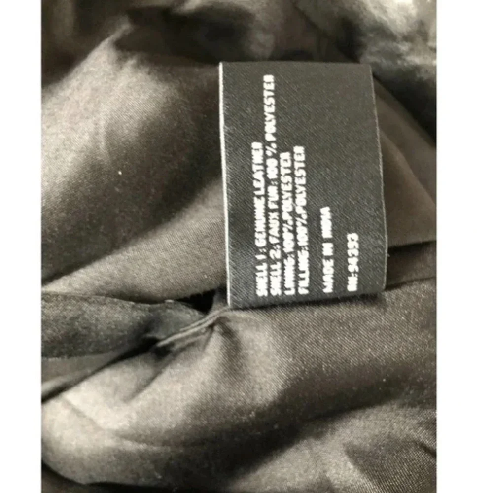 Slate & Willow Jacket Faux Sherpa Aviator Beige Black S - Picture 8 of 11